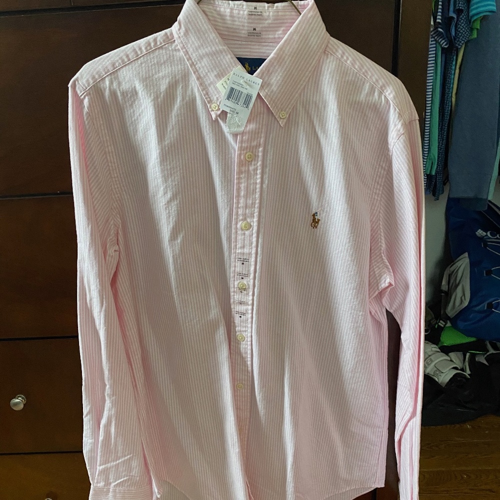 Polo Button Down Dress Shirt